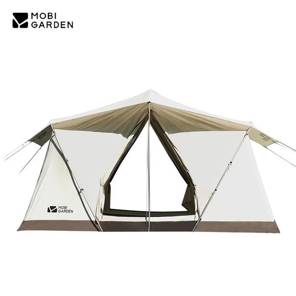 Mobi Garden ERA205 Cotton Glamping Tent – 3-Person
