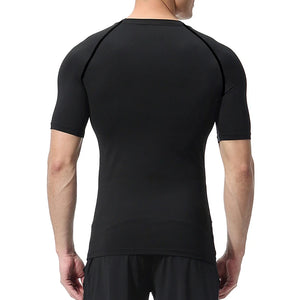 Men’s Bat Print Compression Workout Shirt