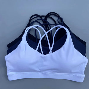 Women’s Solid Color High-Strength Sports Bra