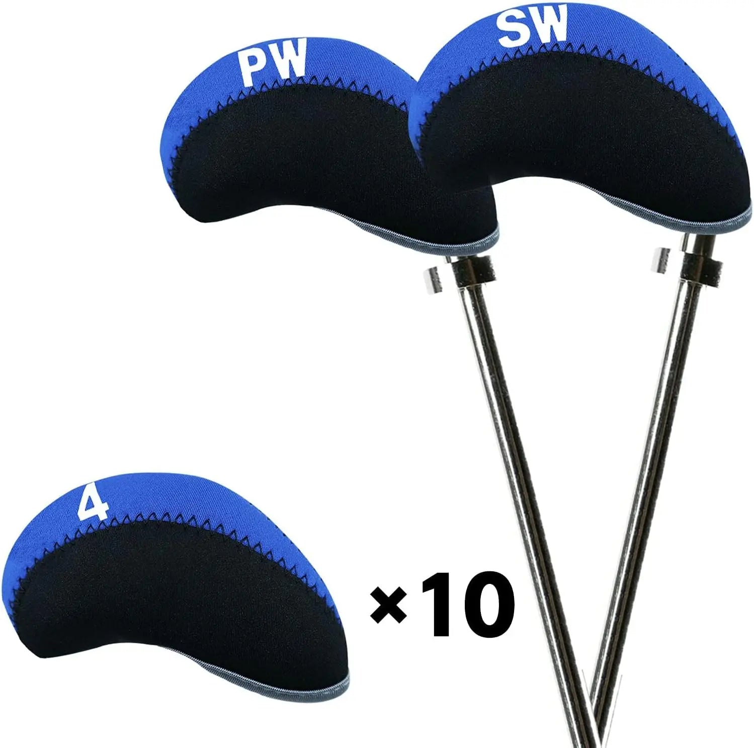 Golf Iron Head Covers 10pcs Set