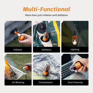FLEXTAIL MAX PUMP 3 – Portable Electric Air Pump with Light