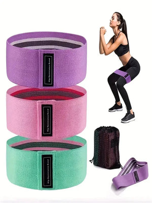 Pilates & Yoga Elastic Resistance Bands – Stretch & Flex