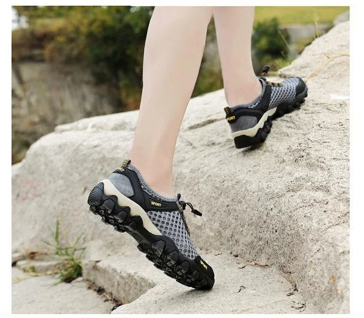 Men’s Breathable Mesh Outdoor Sneakers