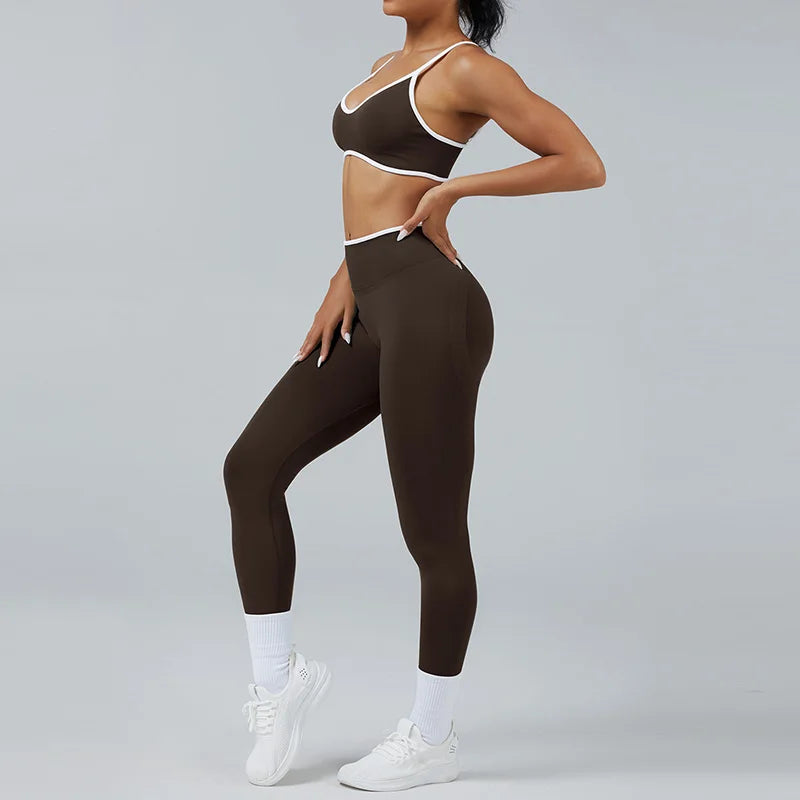 Seamless High-Waist 2-Piece Workout Set
