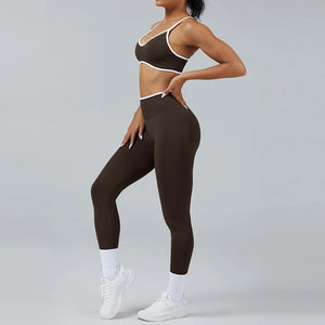 Seamless High-Waist 2-Piece Workout Set