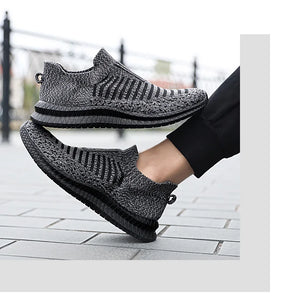 Men's Breathable Slip-On Running Sneakers