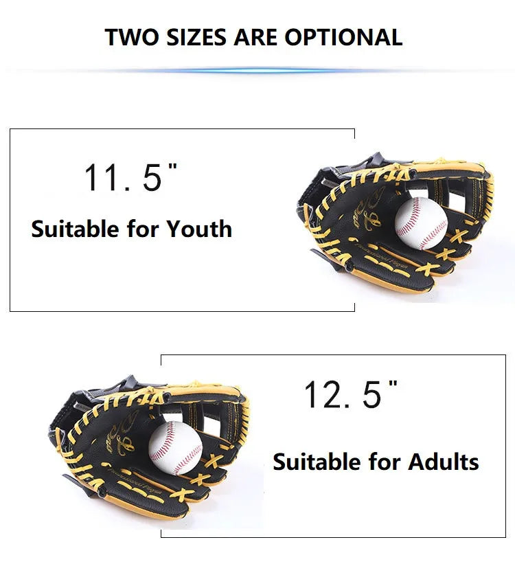 Professional Baseball Gloves 11.5/12.5 Inch