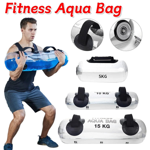 Aqua Power Bag – 5/10/15KG Water-Filled Fitness Training Bag