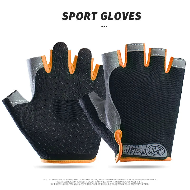 Unisex Fingerless Motorcyclist Gloves