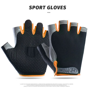 Unisex Fingerless Motorcyclist Gloves