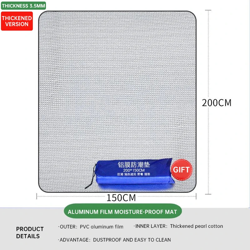 Outdoor Double-Sided Aluminum Film Camping Mat