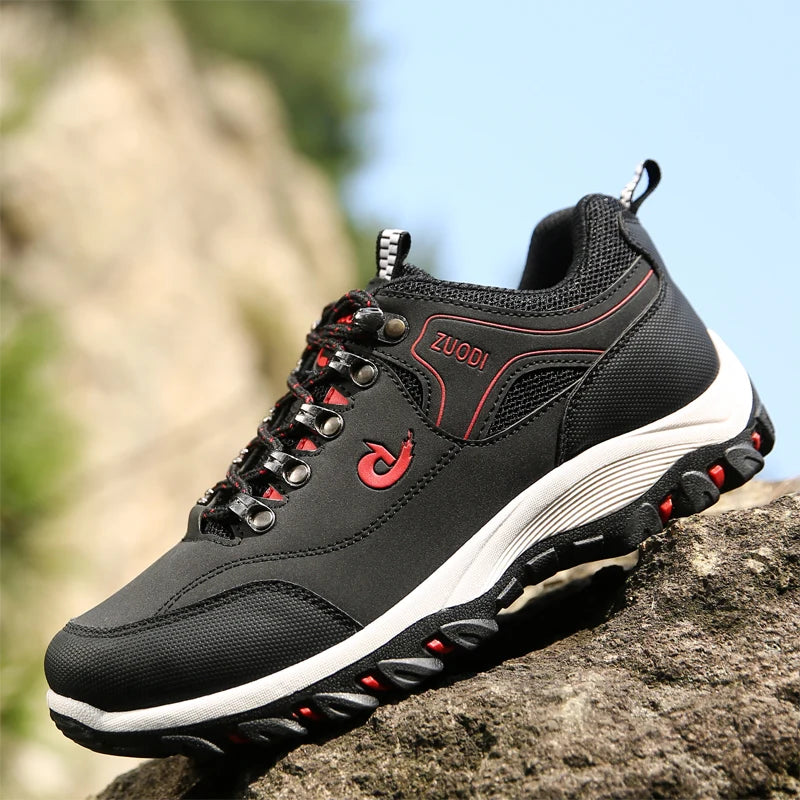 Men’s Waterproof Leather Hiking & Tactical Shoes