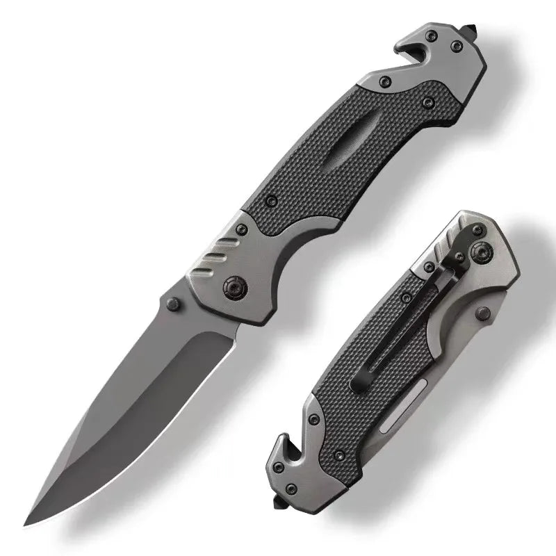 Outdoor Tactical Folding Survival Knife