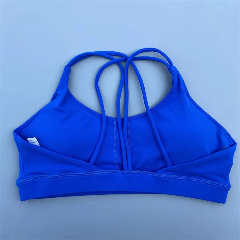 Women’s Solid Color High-Strength Sports Bra