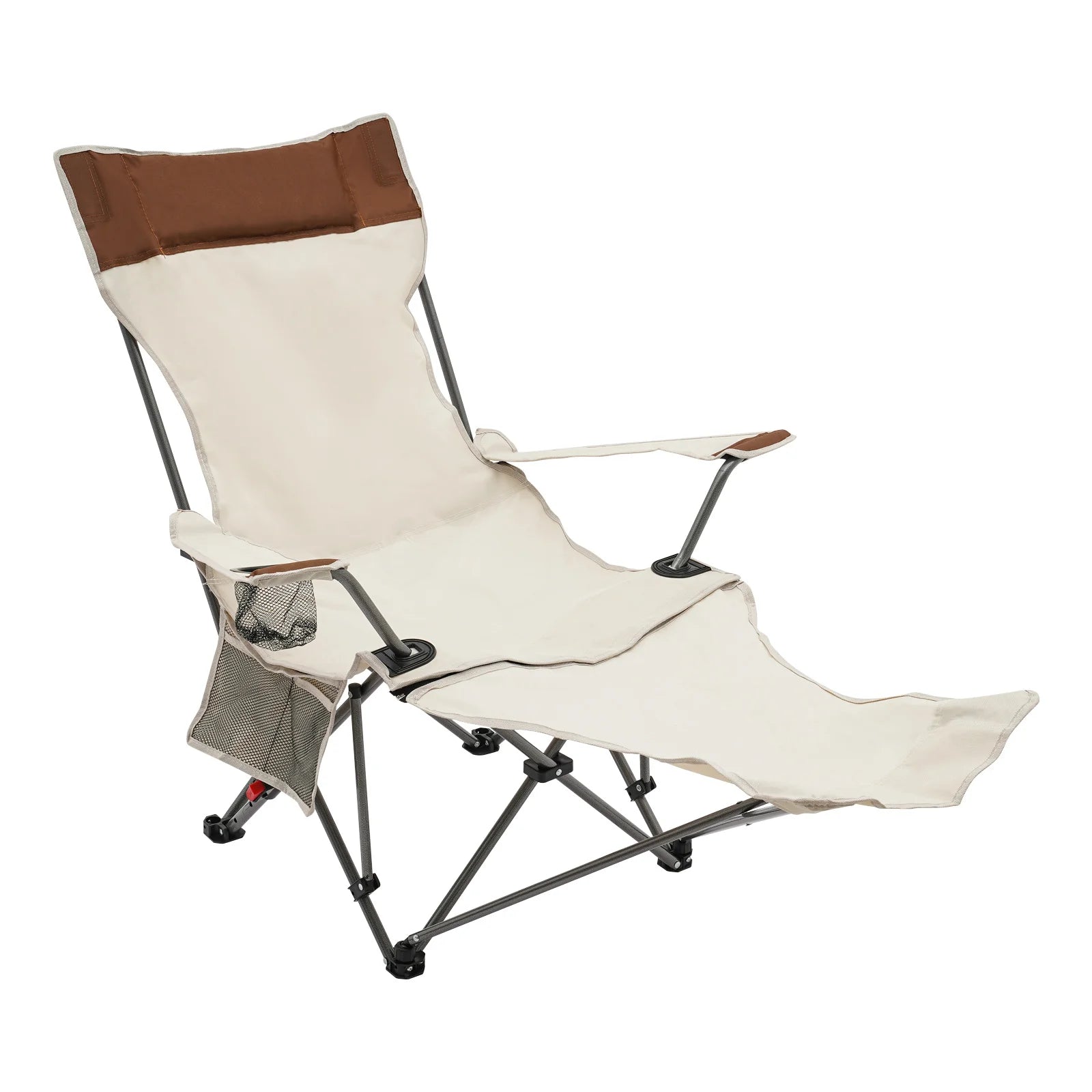 2PCS Adjustable Reclining Camping Chairs