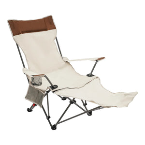 2PCS Adjustable Reclining Camping Chairs