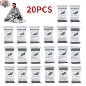 Outdoor Waterproof Survival Thermal Blanket (5-30 Pc)