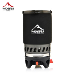 Widesea Camping Cooking System with Heat Exchanger