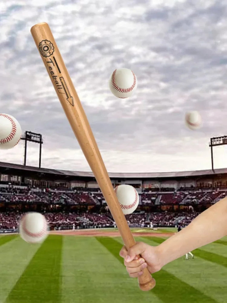 21–29 Inch Solid Wood Baseball Bat