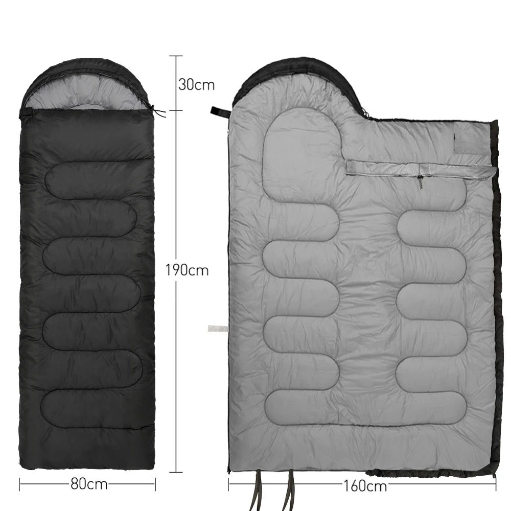 Lightweight 4-Season Mummy Cotton Sleeping Bag