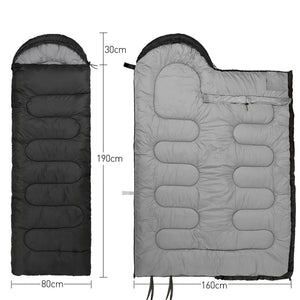Lightweight 4-Season Mummy Cotton Sleeping Bag